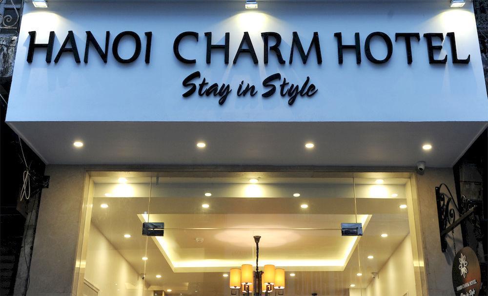 Hanoi Charm Hotel & Spa Exteriör bild