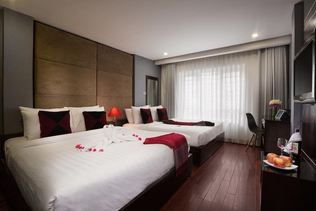Hanoi Charm Hotel & Spa Exteriör bild