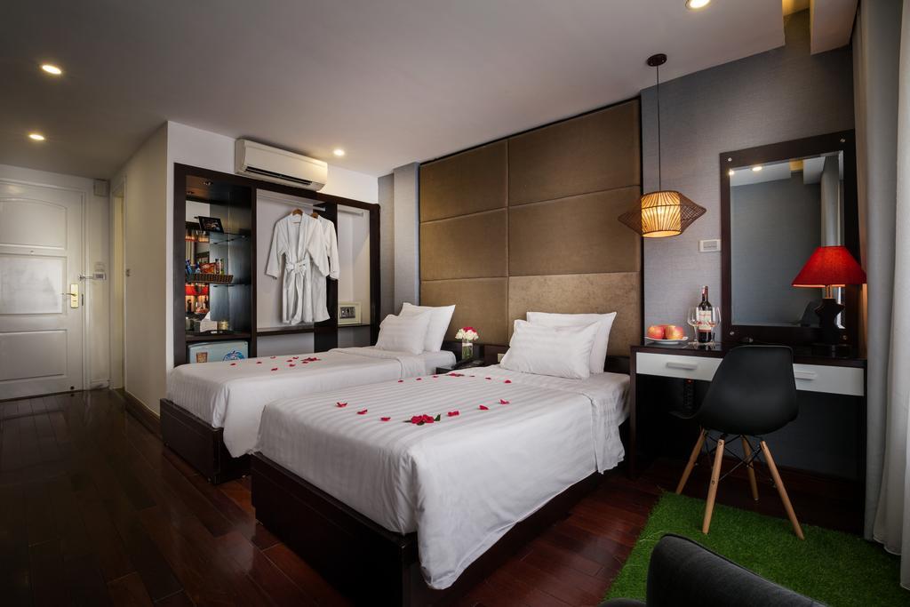 Hanoi Charm Hotel & Spa Exteriör bild