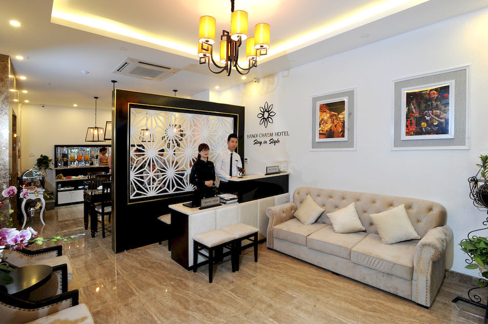Hanoi Charm Hotel & Spa Exteriör bild