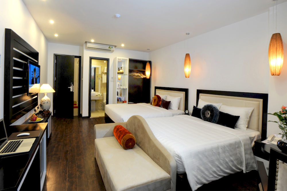 Hanoi Charm Hotel & Spa Exteriör bild