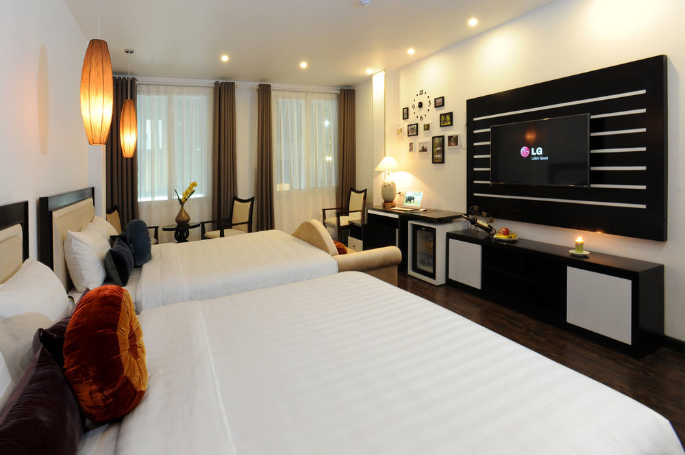 Hanoi Charm Hotel & Spa Exteriör bild