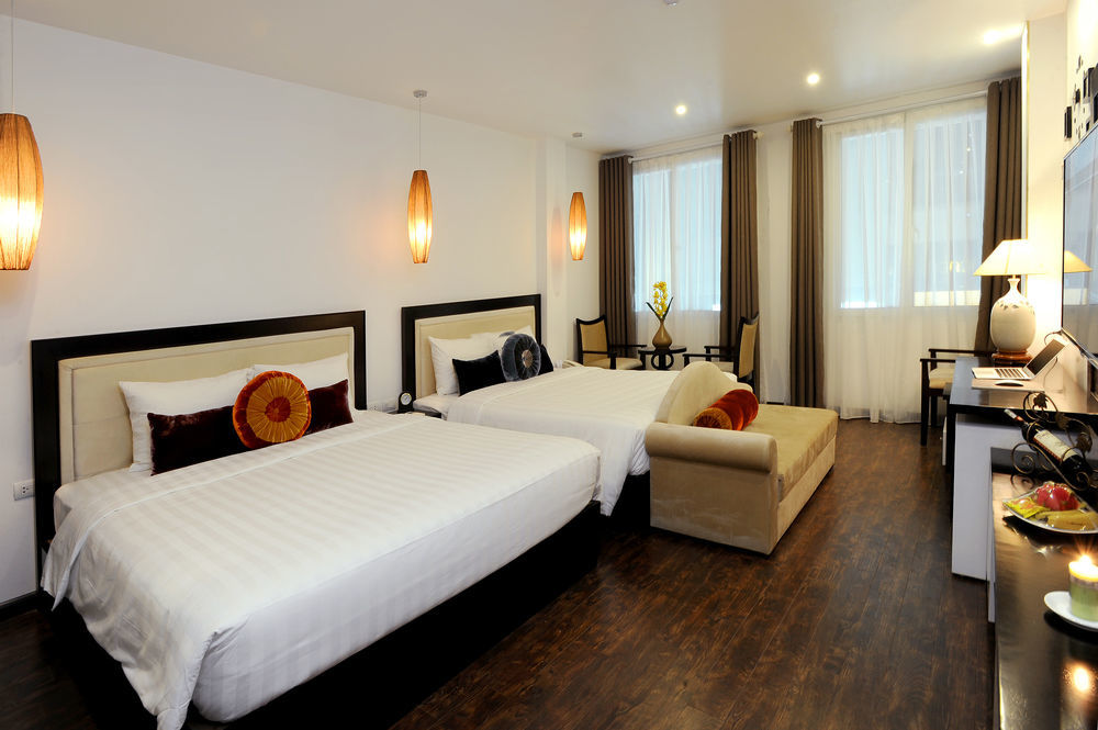 Hanoi Charm Hotel & Spa Exteriör bild